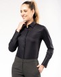 Hemd KARIBAN Dames non-iron blouse lange mouwen voor bedrukking &amp; borduring