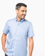 Chemise personnalisable KARIBAN Chemise micro-sergé manches courtes sans repassage
