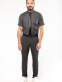 Chemises à personnaliser KARIBAN Chemise micro-sergé manches courtes sans repassage 
