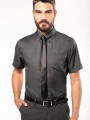Chemises à personnaliser KARIBAN Chemise micro-sergé manches courtes sans repassage 