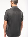 Chemises à personnaliser KARIBAN Chemise micro-sergé manches courtes sans repassage 