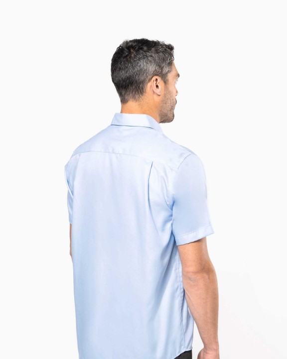 Chemise personnalisable KARIBAN Chemise micro-sergé manches courtes sans repassage