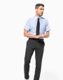 Chemise personnalisable KARIBAN Chemise micro-sergé manches courtes sans repassage