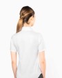 Hemd KARIBAN Dames non-iron blouse korte mouwen voor bedrukking &amp; borduring