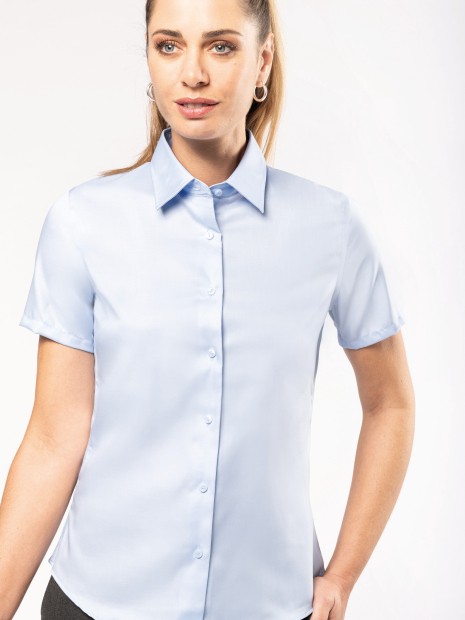Chemises à personnaliser KARIBAN Chemise manches courtes sans repassage femme 
