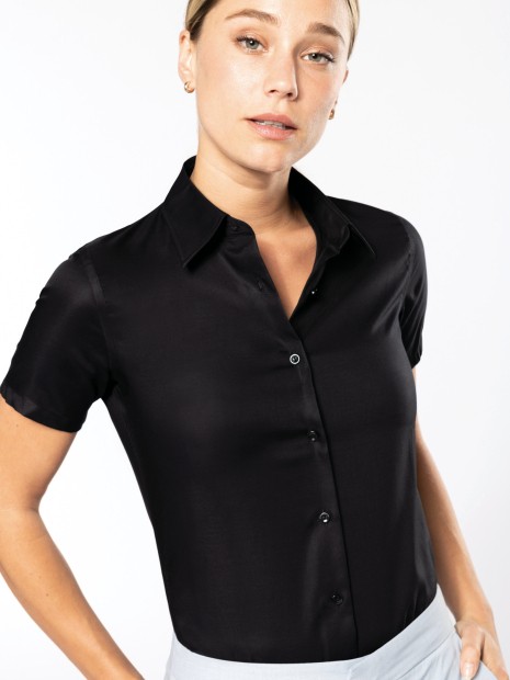 Chemises à personnaliser KARIBAN Chemise manches courtes sans repassage femme 