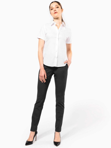 Chemises à personnaliser KARIBAN Chemise manches courtes sans repassage femme 