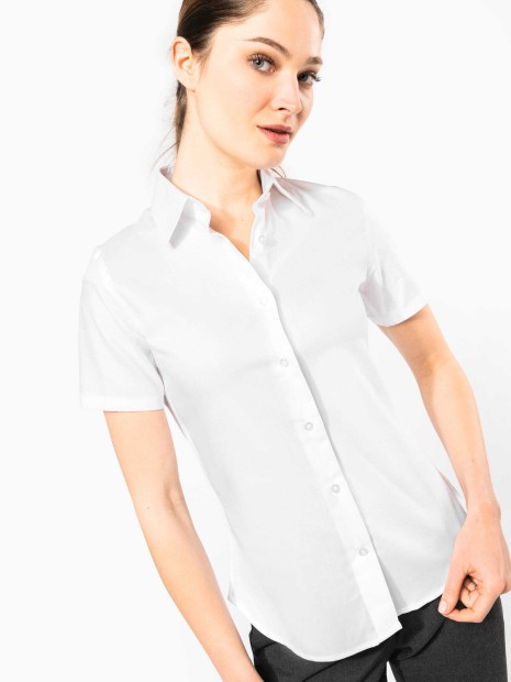 Chemises à personnaliser KARIBAN Chemise manches courtes sans repassage femme 