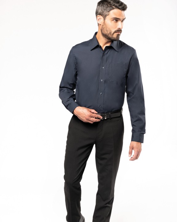 Chemise personnalisable KARIBAN Chemise popeline manches longues