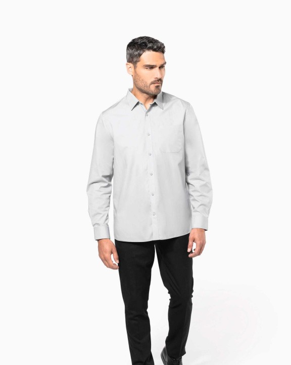 Chemise personnalisable KARIBAN Chemise popeline manches longues