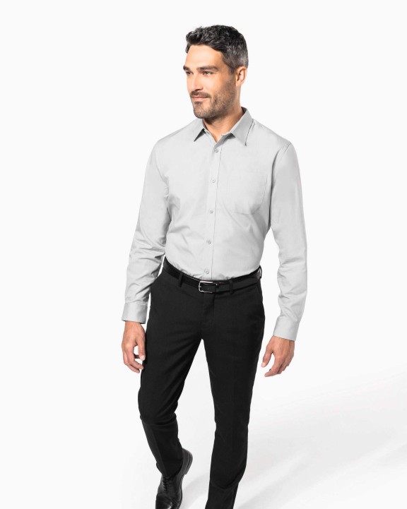 Chemise personnalisable KARIBAN Chemise popeline manches longues