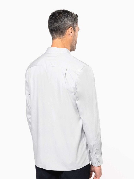 Chemises à personnaliser KARIBAN Chemise popeline manches longues 