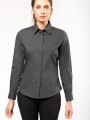Chemises à personnaliser KARIBAN Chemise popeline manches longues femme 