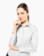 Chemise personnalisable KARIBAN Chemise popeline manches longues femme