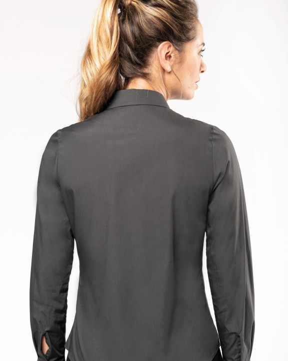 Chemise personnalisable KARIBAN Chemise popeline manches longues femme