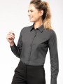 Chemises à personnaliser KARIBAN Chemise popeline manches longues femme 