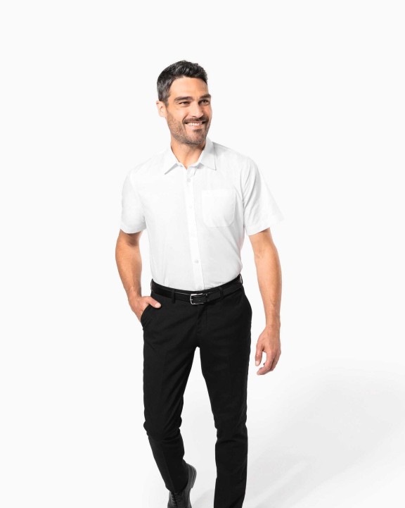 Chemise personnalisable KARIBAN Chemise popeline manches courtes