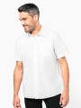 Chemises à personnaliser KARIBAN Chemise popeline manches courtes 