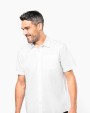 Hemd KARIBAN Heren poplin overhemd korte mouwen voor bedrukking &amp; borduring