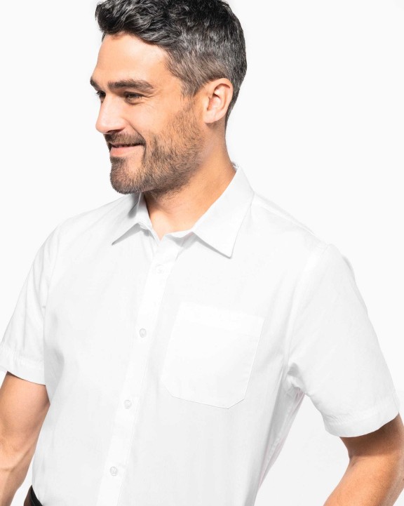 Chemise personnalisable KARIBAN Chemise popeline manches courtes