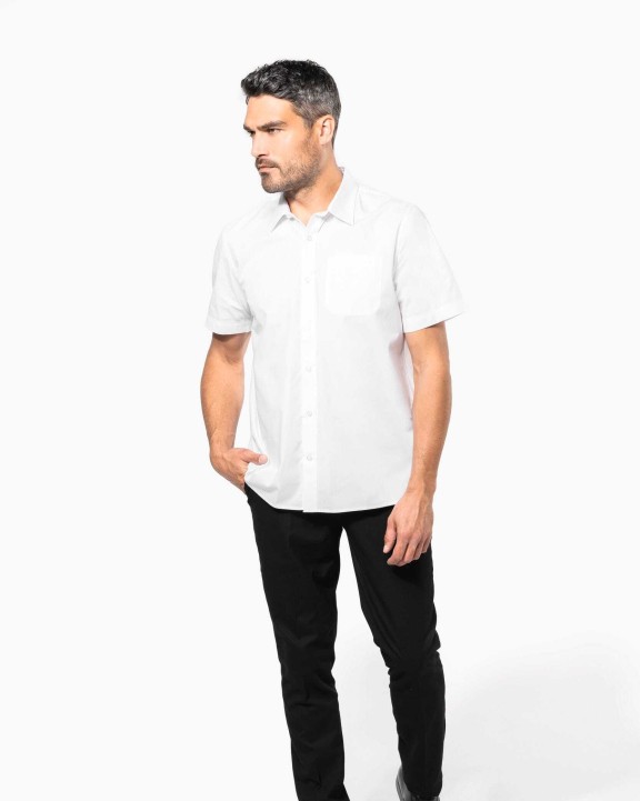 Chemise personnalisable KARIBAN Chemise popeline manches courtes