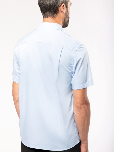 Chemises à personnaliser KARIBAN Chemise popeline manches courtes 