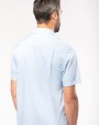 Hemd KARIBAN Heren poplin overhemd korte mouwen voor bedrukking &amp; borduring