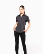 Chemise personnalisable KARIBAN Chemise popeline manches courtes femme