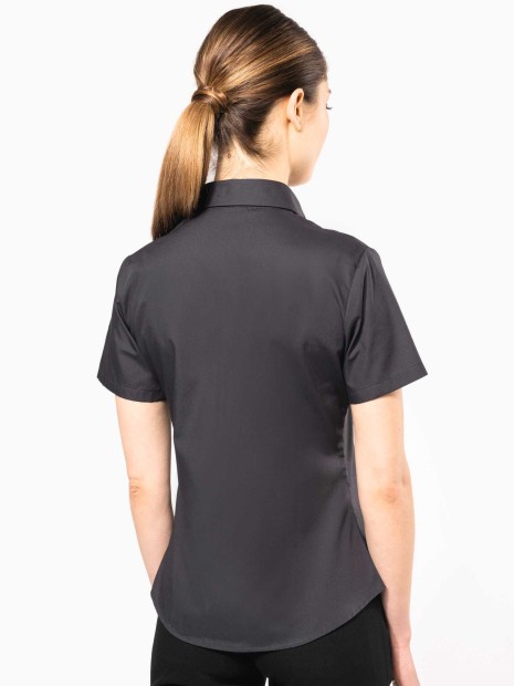 Chemises à personnaliser KARIBAN Chemise popeline manches courtes femme 