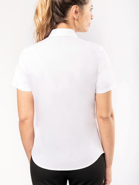 Chemises à personnaliser KARIBAN Chemise popeline manches courtes femme 