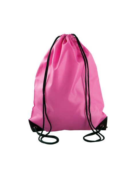 KIMOOD Sac à dos avec cordelettes fluorescent fuchsia personnalisable