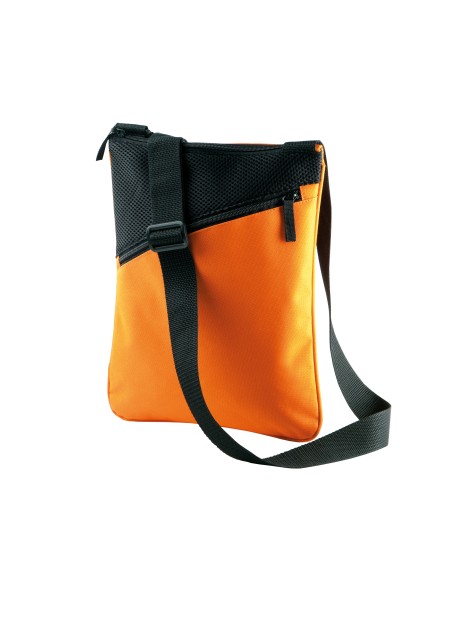 KIMOOD Sac bandoulière orange personnalisable