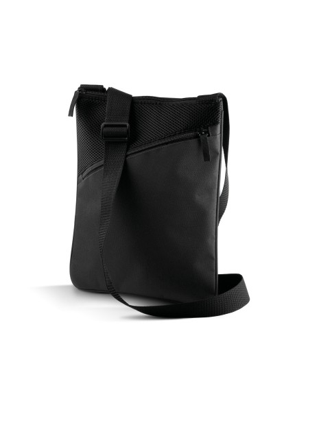 KIMOOD Sac bandoulière noir personnalisable