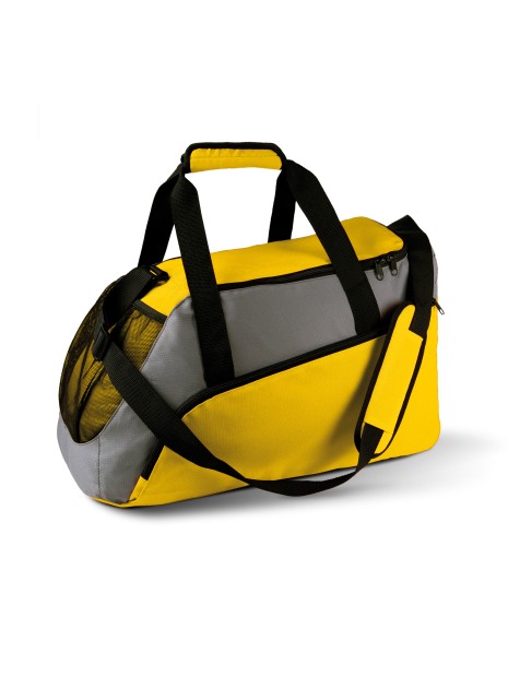 KIMOOD Sac de sport Yellow/Slate Grey personnalisable