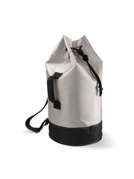 KIMOOD Sac marin light grey / black personnalisable