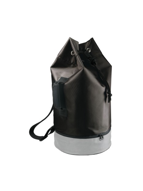 KIMOOD Sac marin noir/gris clair personnalisable