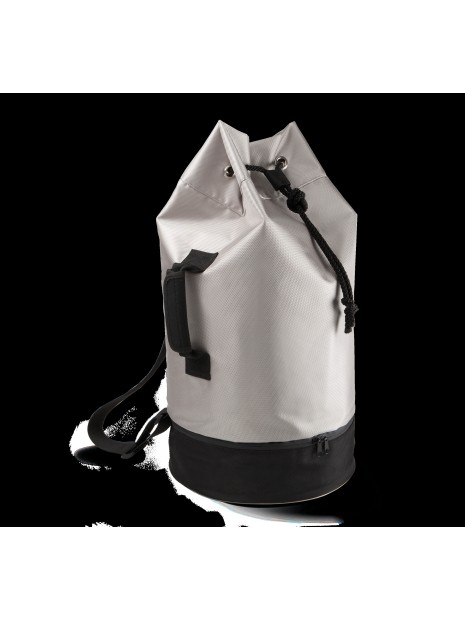 KIMOOD Sac marin light grey / black personnalisable