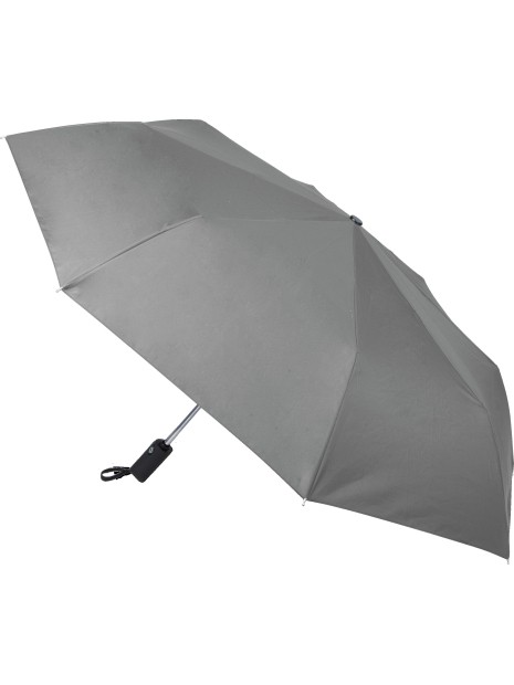KIMOOD Mini parapluie ouverture automatique gris clair personnalisable