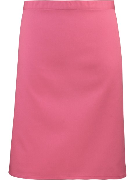 PREMIER Tablier taille "Colours" mi-long FUCHSIA personnalisable