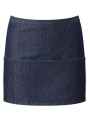 PREMIER Tablier taille "Colours" 3 poches Indigo Denim personnalisable