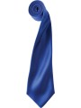 PREMIER Cravate en satin "Colours" royal personnalisable