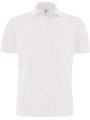 B&C Polo homme Heavymill gris cendré personnalisable