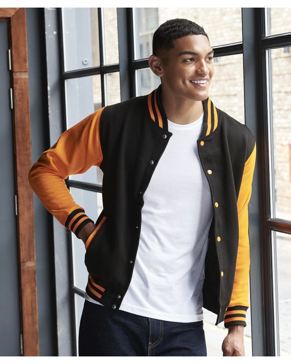 AWDIS VARSITY JACKET Jacke personalisierbar