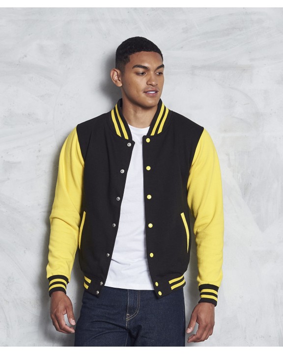AWDIS VARSITY JACKET Jacke personalisierbar
