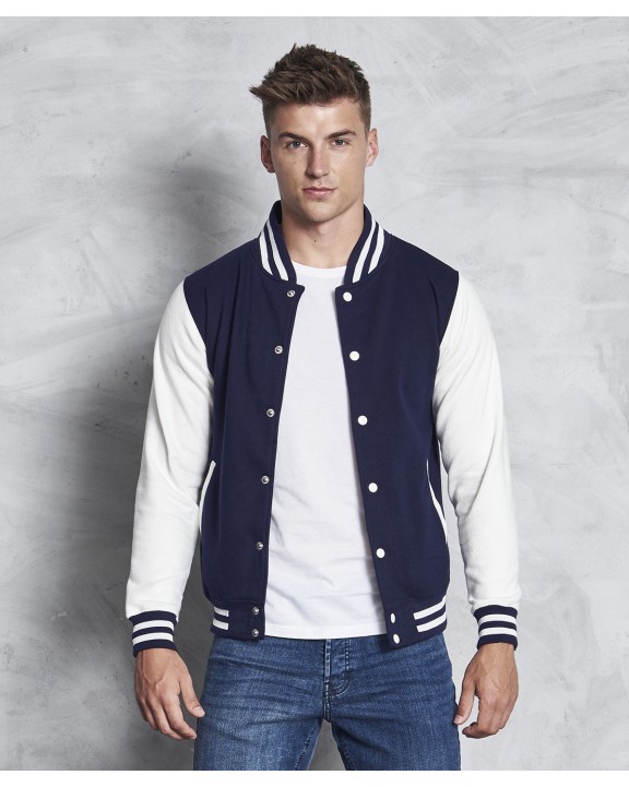 AWDIS VARSITY JACKET Jacke personalisierbar