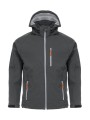 GRIZZLY VESTE SOFTSHELL TULSA HOMME gris personnalisable
