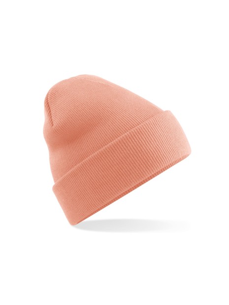 BEECHFIELD Bonnet Original à revers blush pink personnalisable