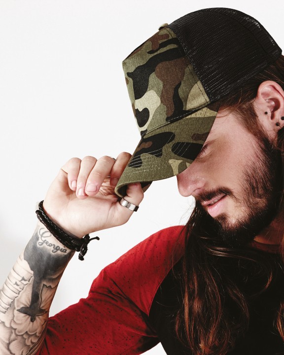 Casquette personnalisable BEECHFIELD Casquette Snapback Camo
