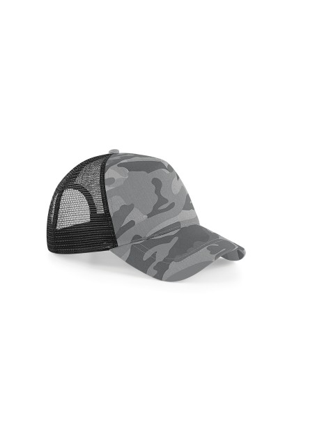BEECHFIELD Casquette Snapback Camo arctic camo personnalisable