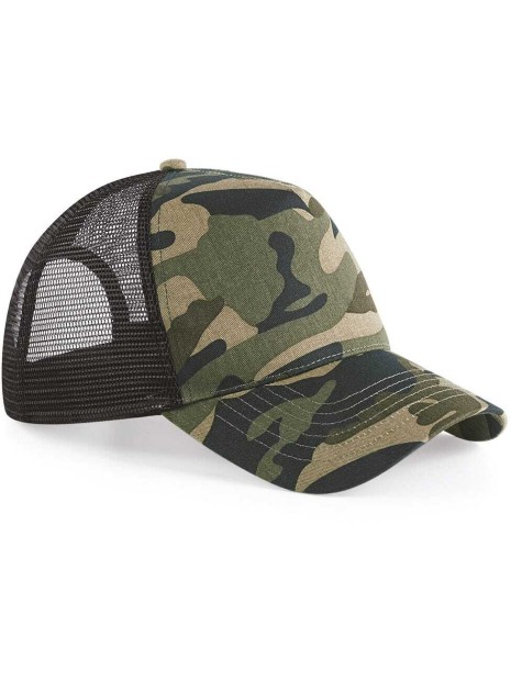 BEECHFIELD Casquette Snapback Camo  personnalisable